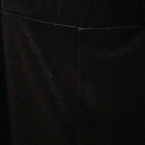 J Crew Black Velvet Leggings - Picture 2 of 5